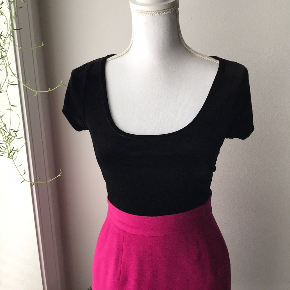 Black Velvet Top
